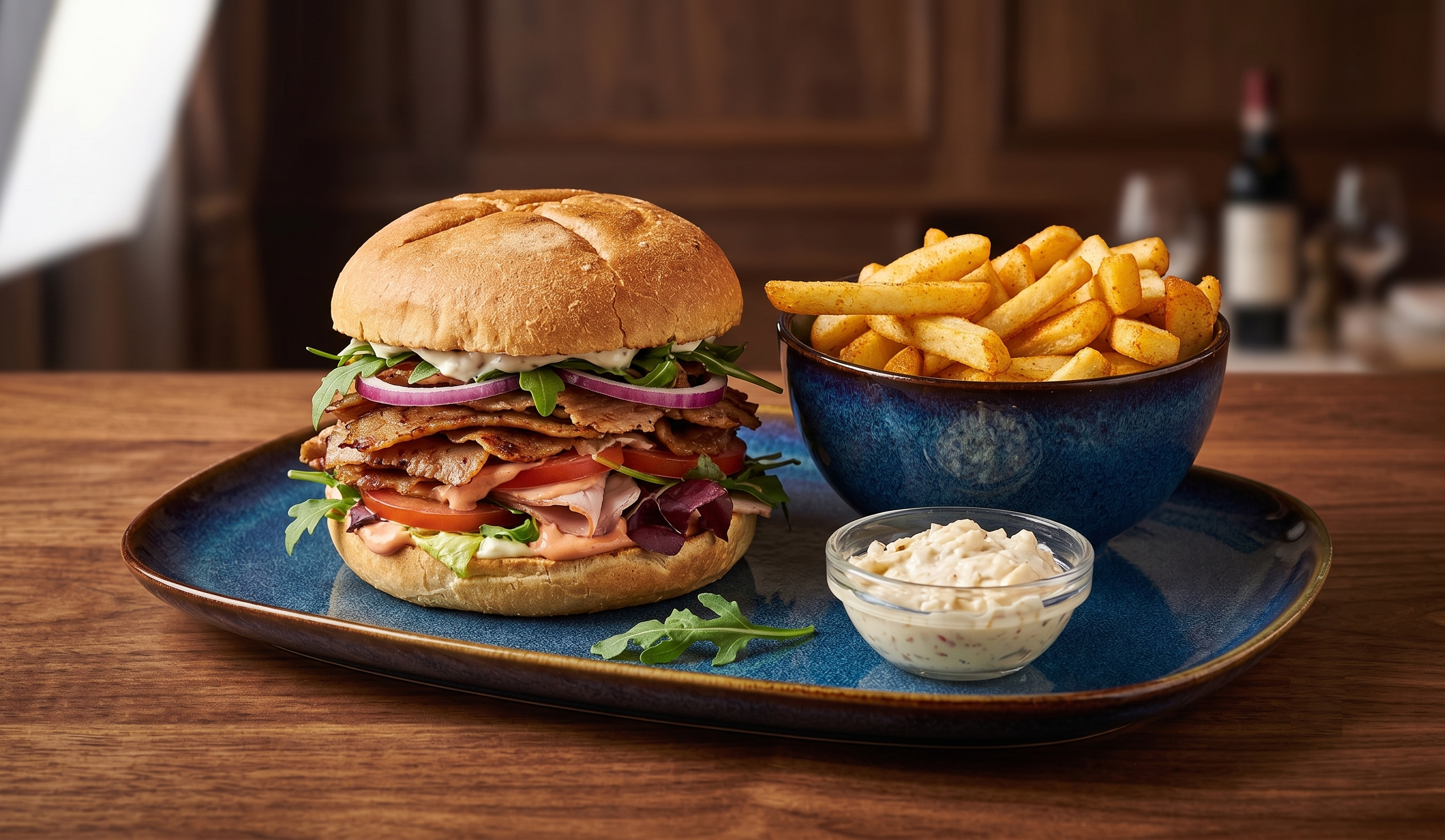 Døner-burger